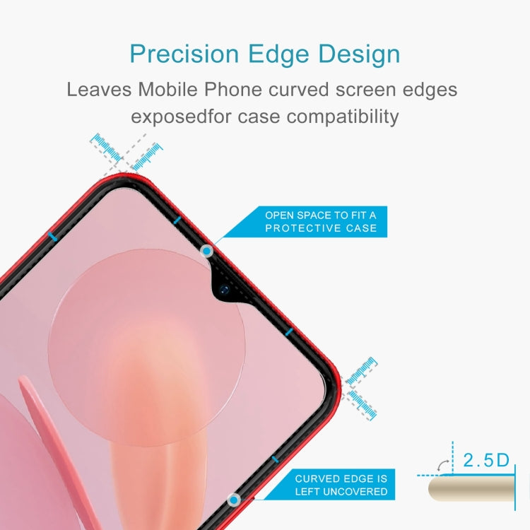 50 PCS 0.26mm 9H 2.5D Tempered Glass Film For Ulefone Note 12P