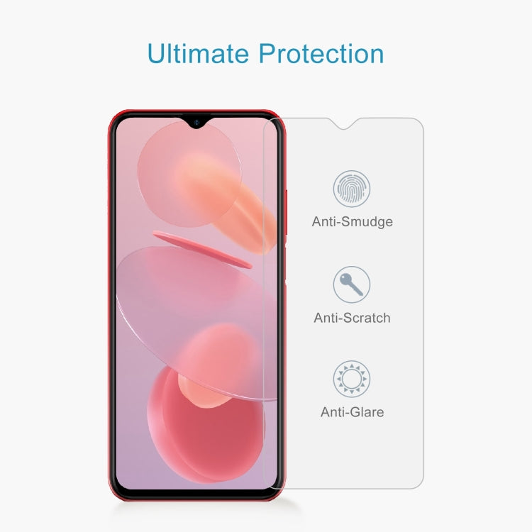 50 PCS 0.26mm 9H 2.5D Tempered Glass Film For Ulefone Note 12P