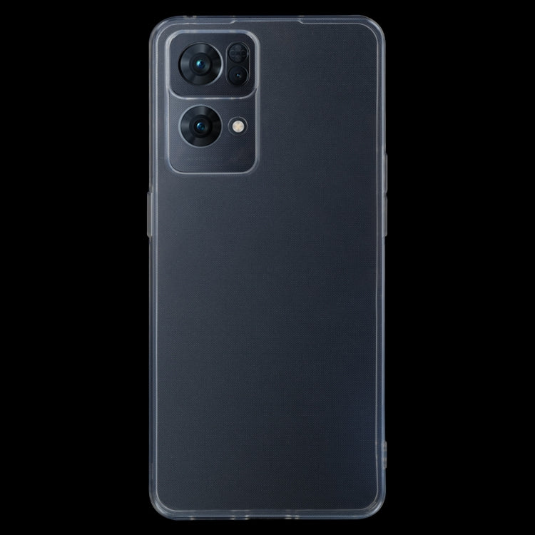For OPPO Reno7 Pro 5G 0.75mm Ultra-thin Transparent TPU Phone Case