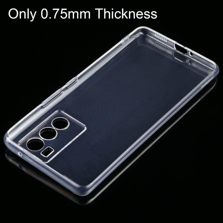 For vivo iQOO Neo5 S 0.75mm Ultra-thin Transparent TPU Phone Case