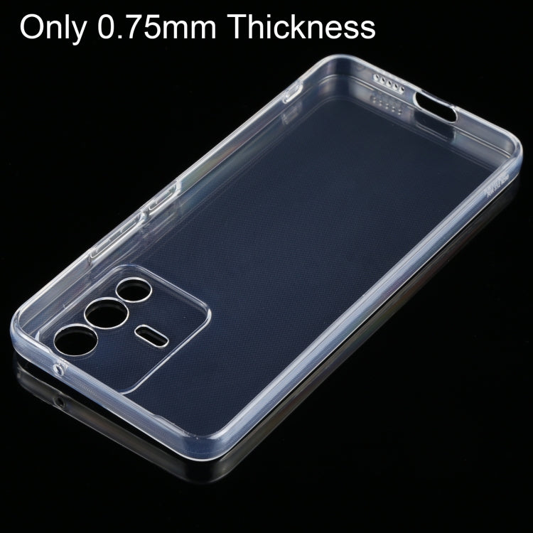 For vivo S12 0.75mm Ultra-thin Transparent TPU Phone Case