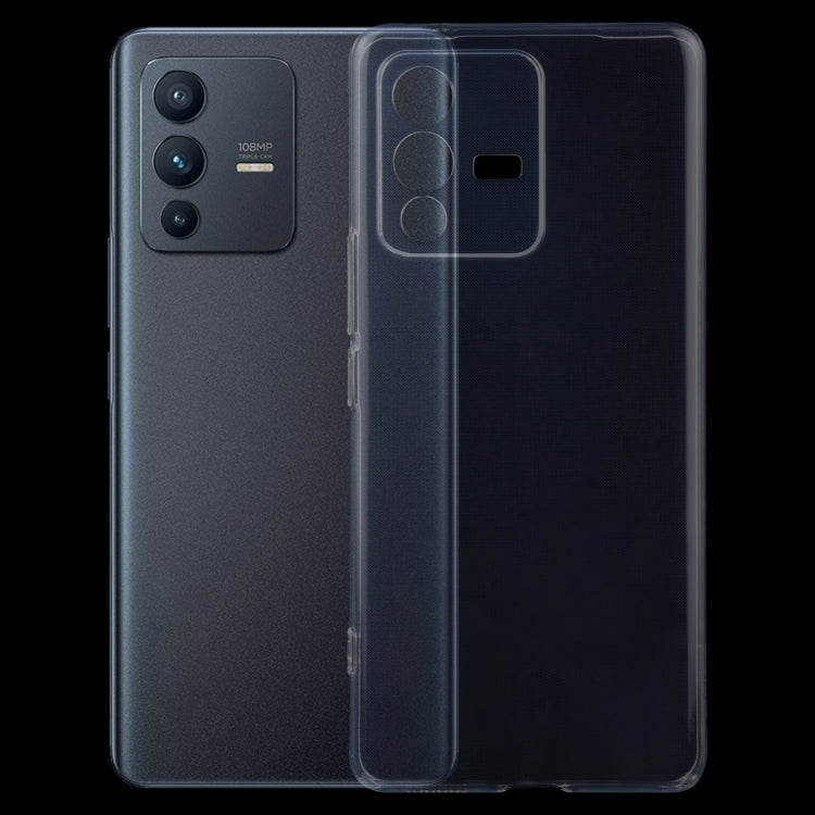 For vivo S12 Pro 0.75mm Ultra-thin Transparent TPU Phone Case