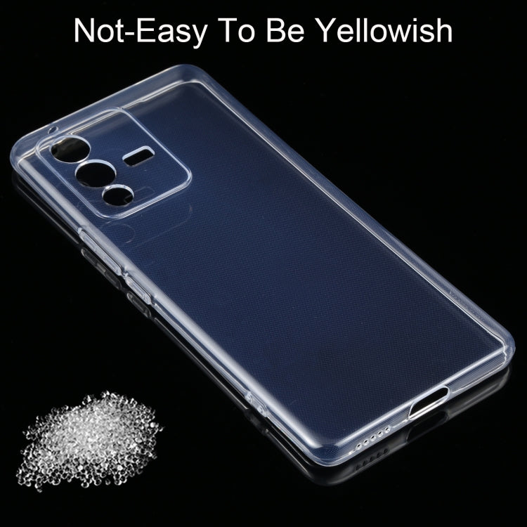 For vivo S12 Pro 0.75mm Ultra-thin Transparent TPU Phone Case