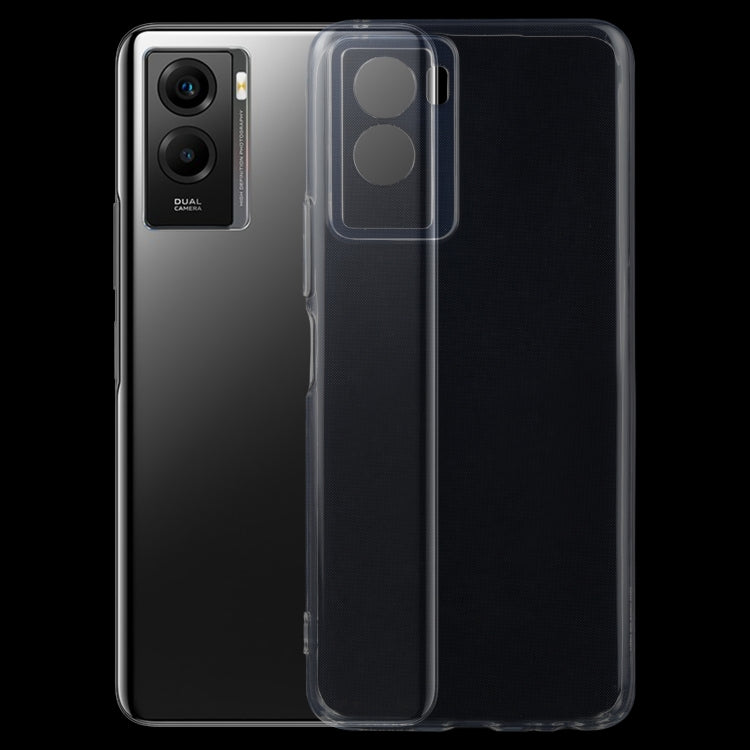 For vivo Y55s 5G 0.75mm Ultra-thin Transparent TPU Phone Case