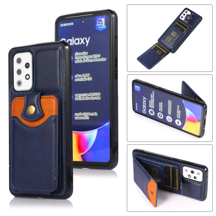For Samsung Galaxy A52 5G Soft Skin Leather Wallet Bag Phone Case