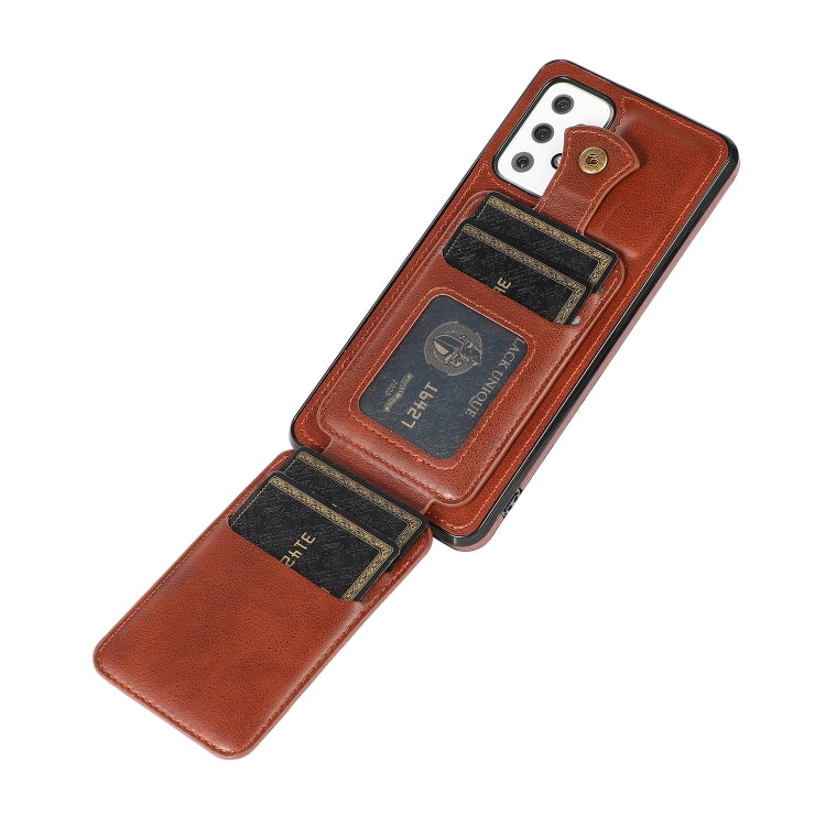 For Samsung Galaxy A72 5G Soft Skin Leather Wallet Bag Phone Case