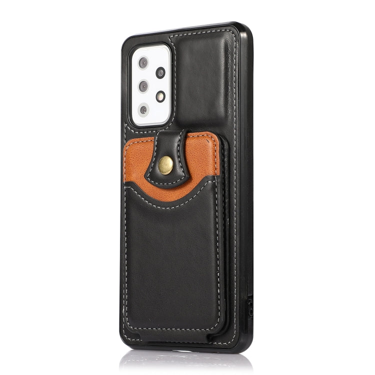 For Samsung Galaxy A72 5G Soft Skin Leather Wallet Bag Phone Case