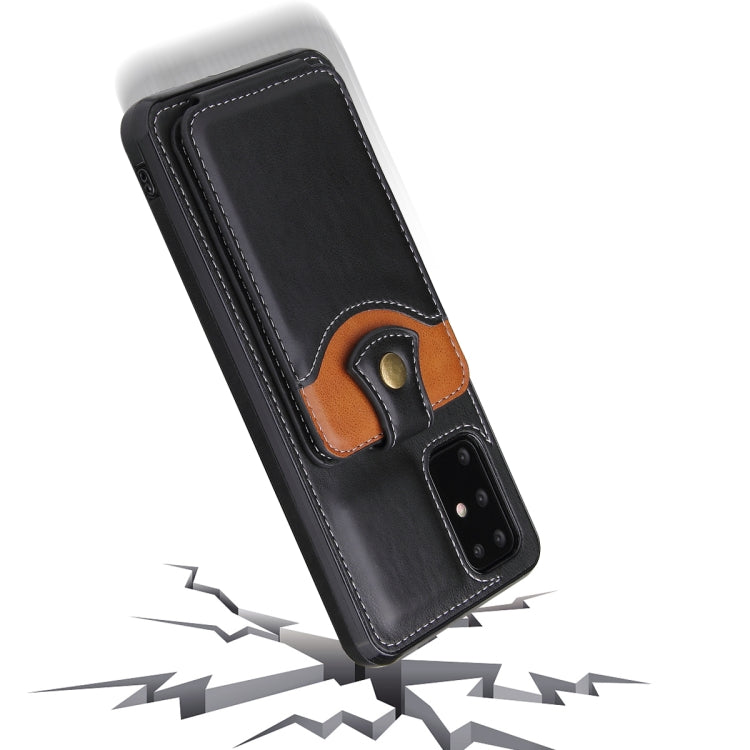 For Samsung Galaxy Note20 Soft Skin Leather Wallet Bag Phone Case