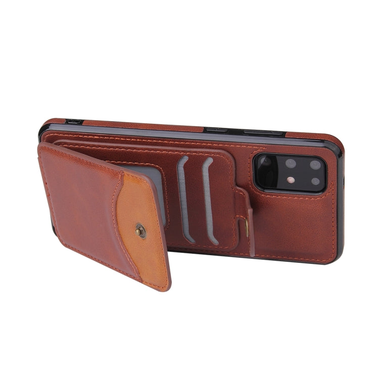 For Samsung Galaxy S20 Soft Skin Leather Wallet Bag Phone Case