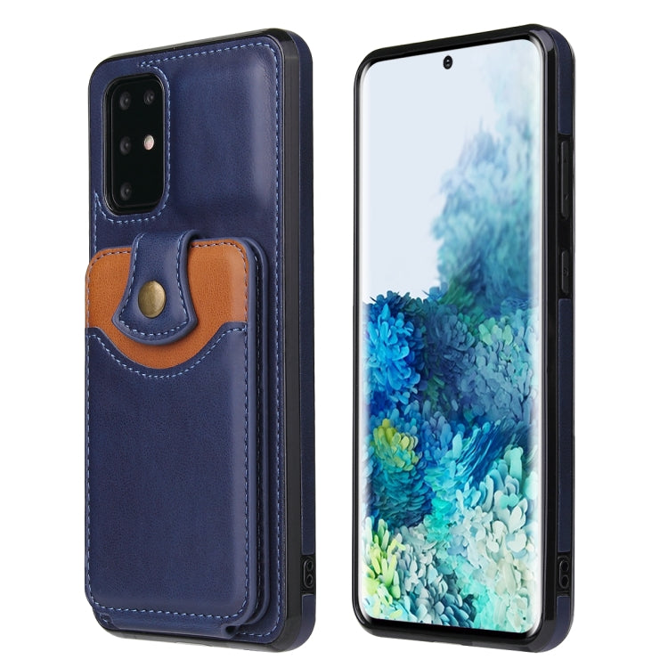 For Samsung Galaxy S20+ Soft Skin Leather Wallet Bag Phone Case
