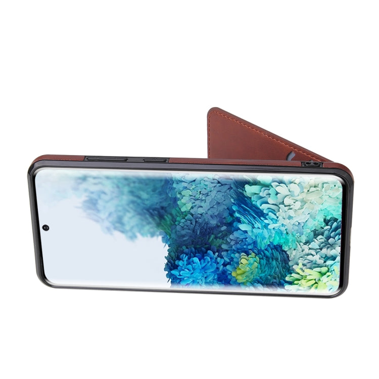 For Samsung Galaxy S20 Ultra Soft Skin Leather Wallet Bag Phone Case