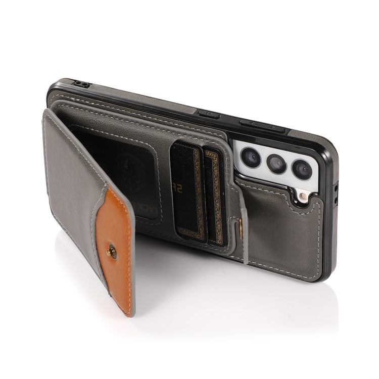 For Samsung Galaxy S21 5G Soft Skin Leather Wallet Bag Phone Case