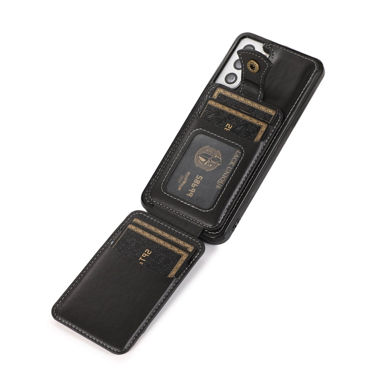 For Samsung Galaxy S21 5G Soft Skin Leather Wallet Bag Phone Case