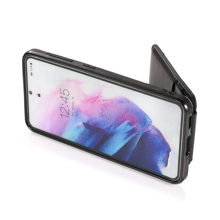 For Samsung Galaxy S21 5G Soft Skin Leather Wallet Bag Phone Case