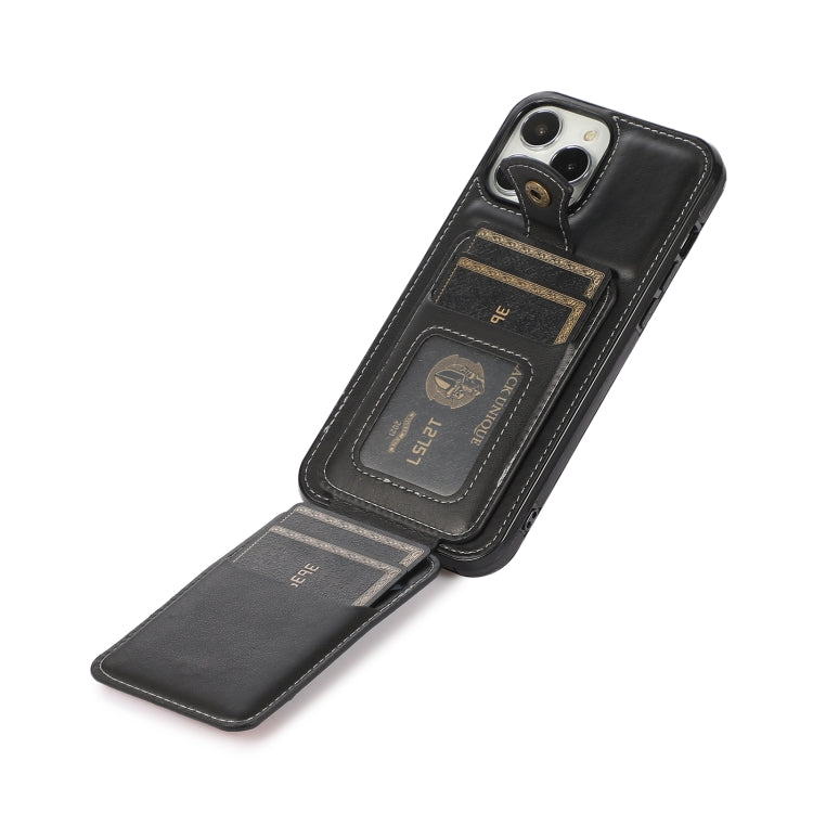 For iPhone 13 Pro Max Soft Skin Leather Wallet Bag Phone Case