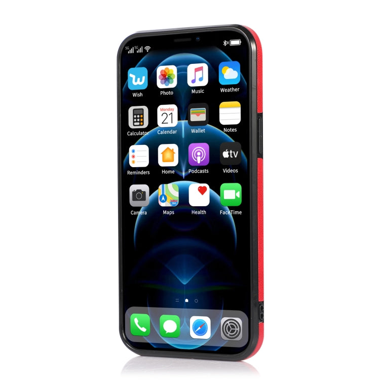 For iPhone 13 Pro Max Soft Skin Leather Wallet Bag Phone Case