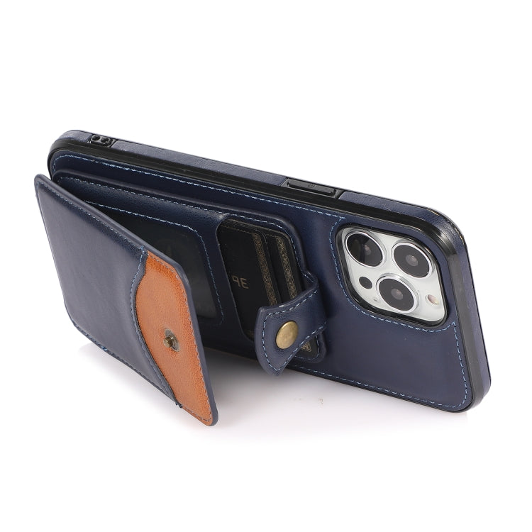 For iPhone 13 Pro Max Soft Skin Leather Wallet Bag Phone Case