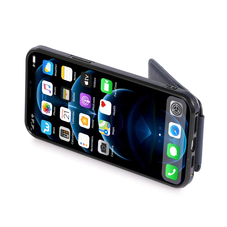 For iPhone 13 Pro Max Soft Skin Leather Wallet Bag Phone Case