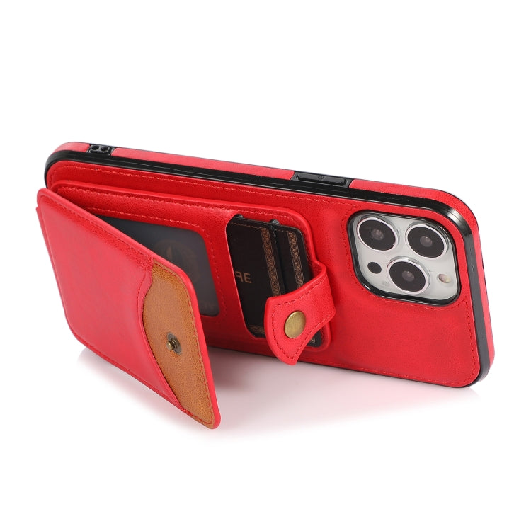 For iPhone 13 Soft Skin Leather Wallet Bag Phone Case