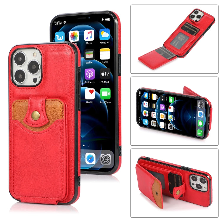 For iPhone 13 mini Soft Skin Leather Wallet Bag Phone Case