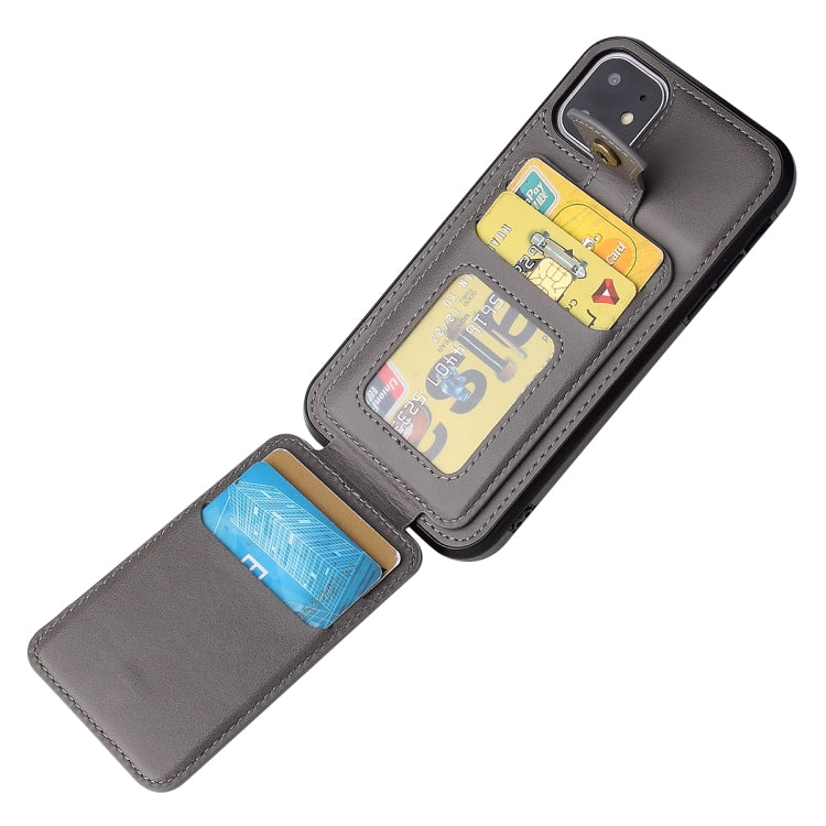 For iPhone 12 Pro Max Soft Skin Leather Wallet Bag Phone Case