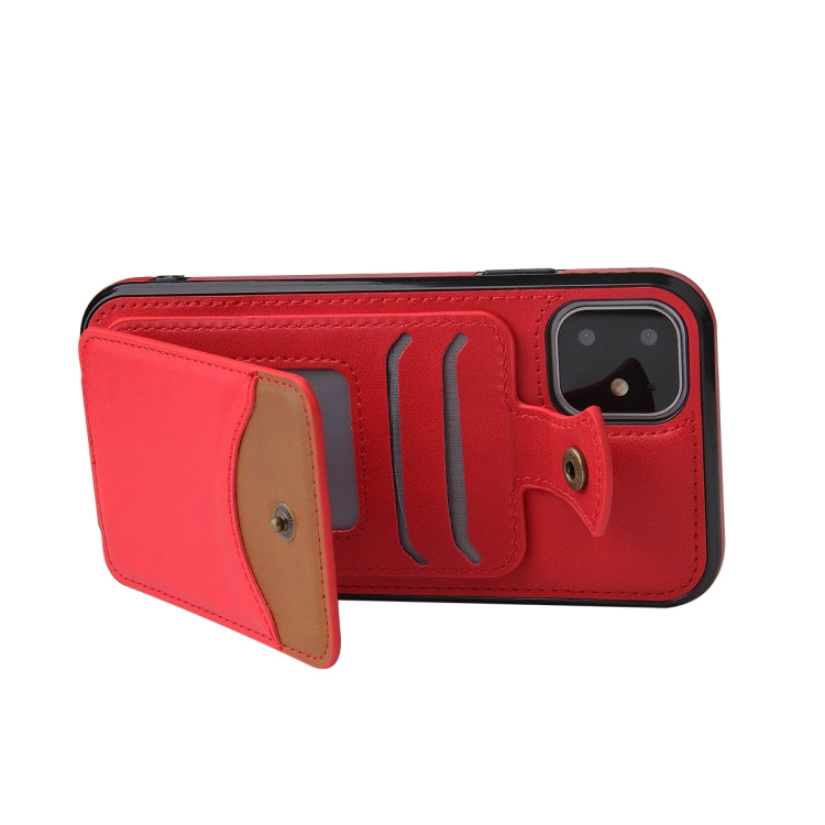 For iPhone 11 Pro Max Soft Skin Leather Wallet Bag Phone Case