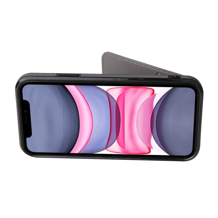 For iPhone 11 Pro Max Soft Skin Leather Wallet Bag Phone Case