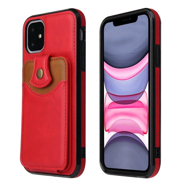 For iPhone 11 Pro Soft Skin Leather Wallet Bag Phone Case