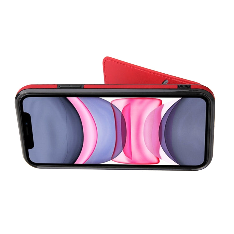 For iPhone 11 Soft Skin Leather Wallet Bag Phone Case