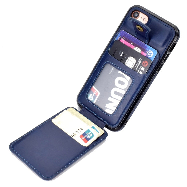 For iPhone SE 2022 / SE 2020 / 8 / 7 Soft Skin Leather Wallet Bag Phone Case