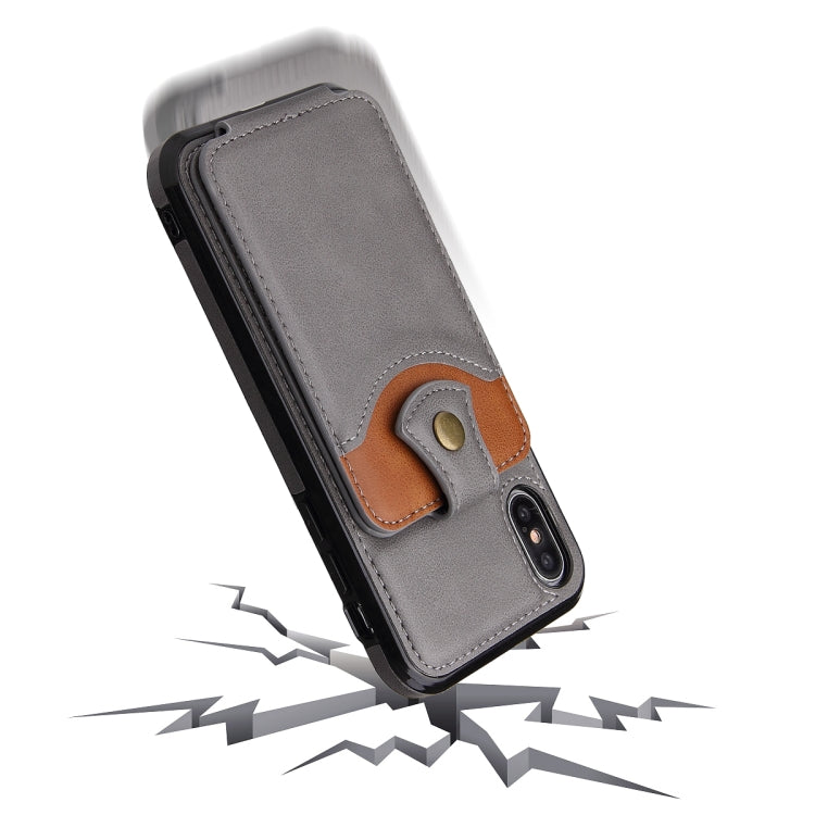 For iPhone XS Max Soft Skin Leather Wallet Bag Phone Case