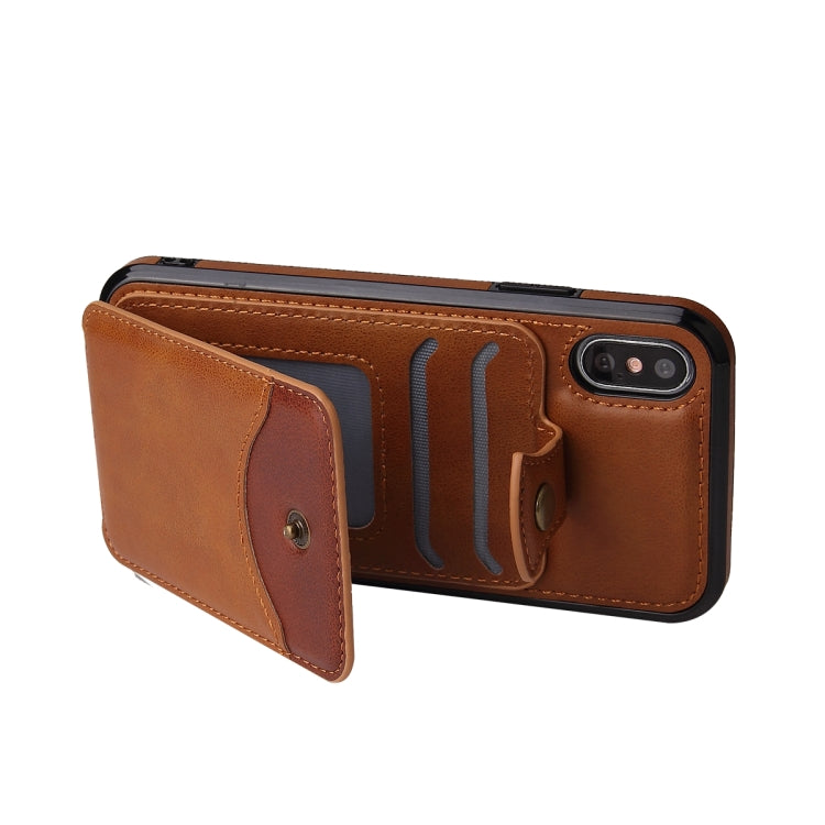 For iPhone XS Max Soft Skin Leather Wallet Bag Phone Case