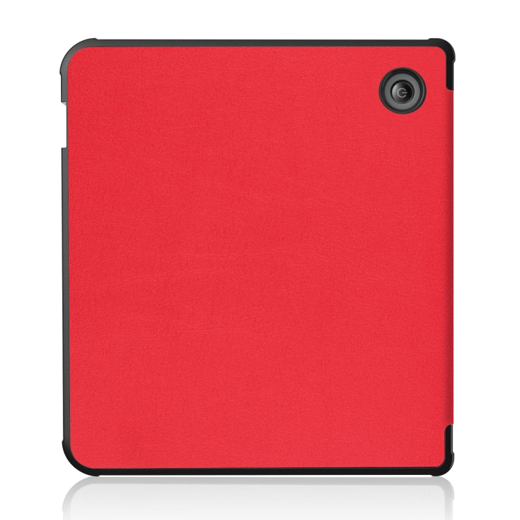 For KOBO Libra2 2021 TPU Multi-folding Leather Tablet Case