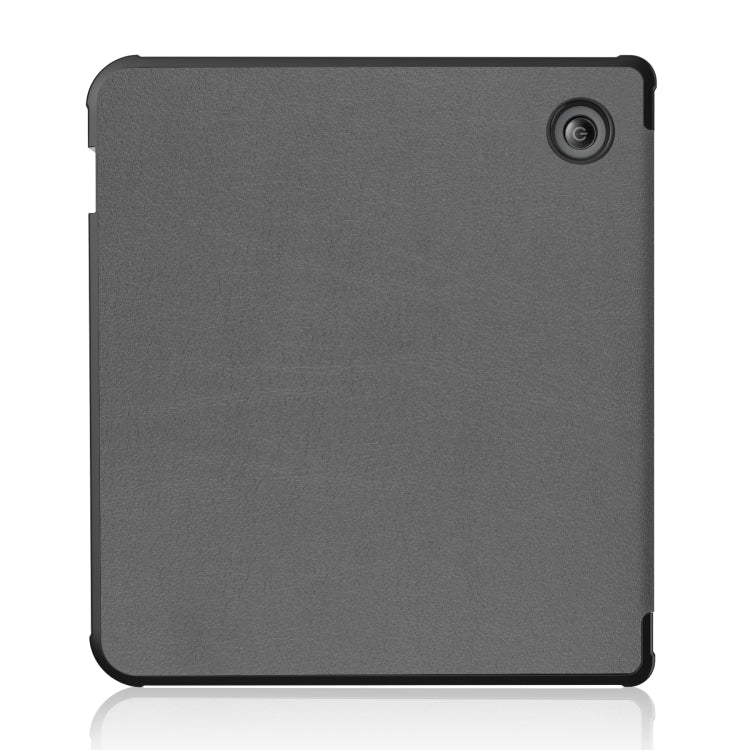 For KOBO Libra2 2021 TPU Multi-folding Leather Tablet Case