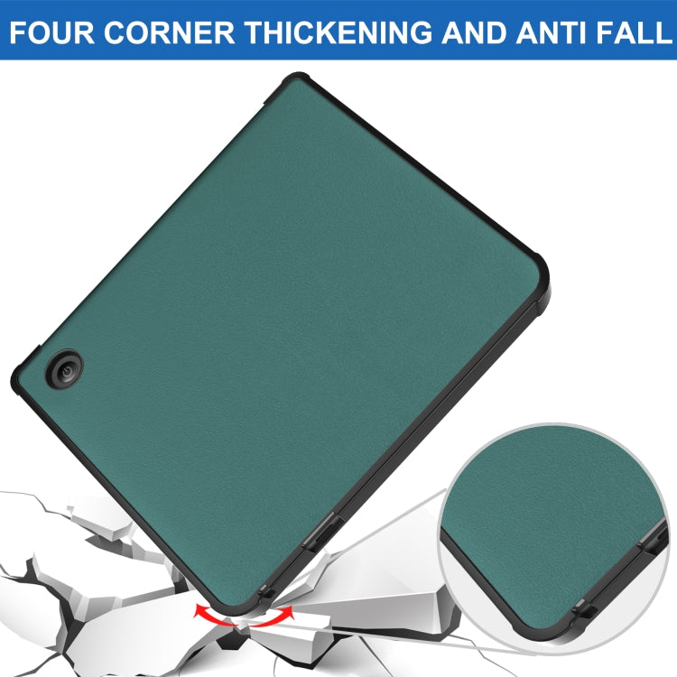 For KOBO Sage 2021 TPU Multi-folding Leather Tablet Case