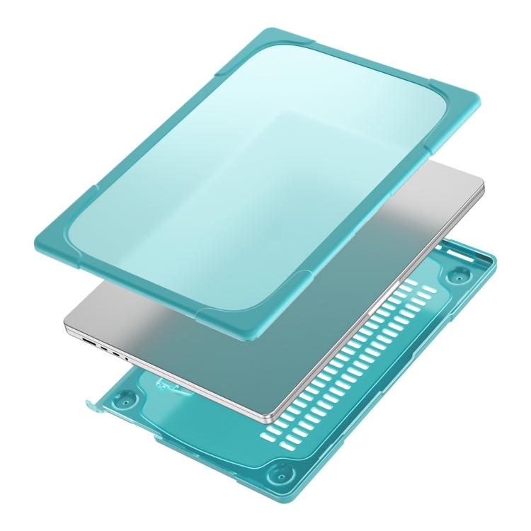 TPU + PC Two Color Laptop Protective Case For MacBook Pro 14.2 inch A2442 2021