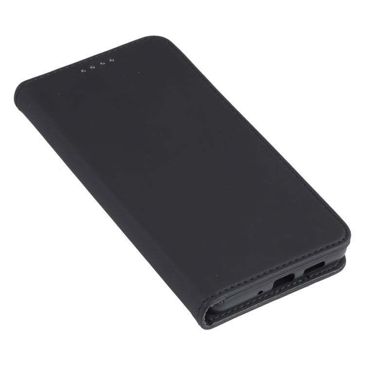 For Samsung Galaxy A73 Strong Magnetism Liquid Feel Leather Phone Case