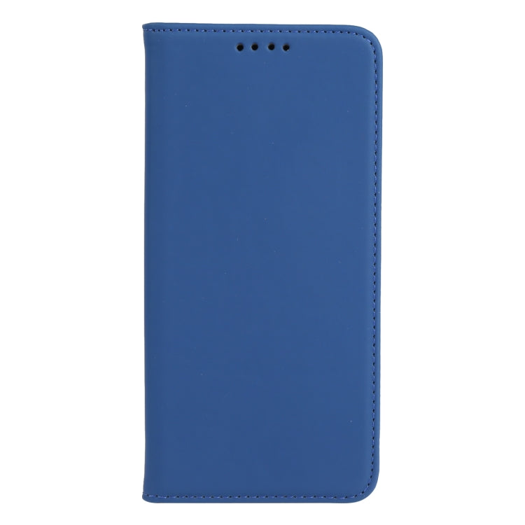 For Samsung Galaxy A73 Strong Magnetism Liquid Feel Leather Phone Case