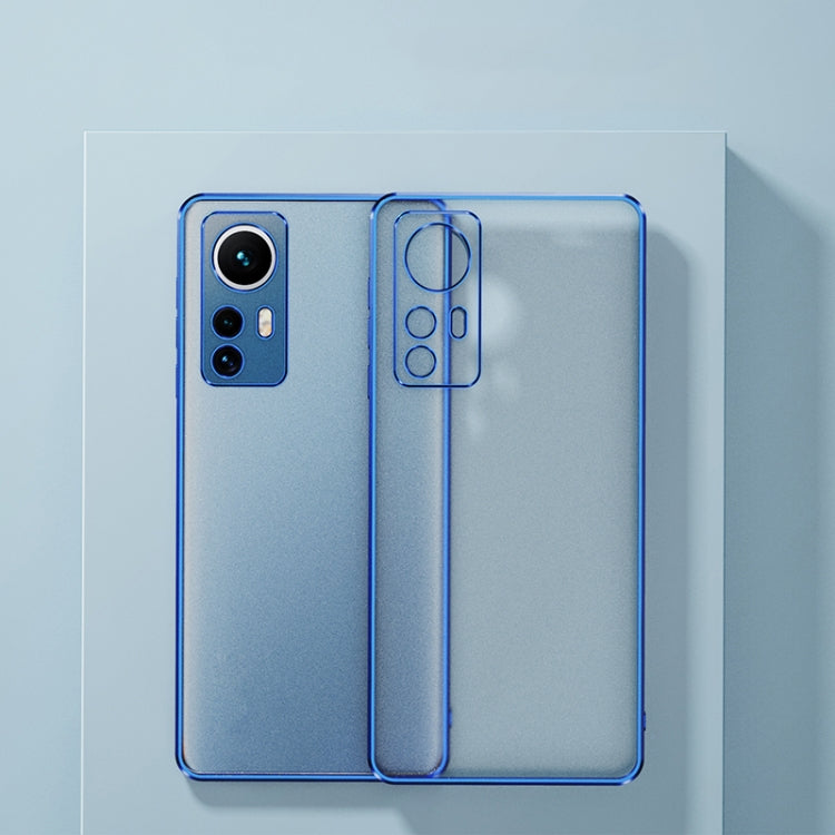 For Xiaomi 12 Electroplated Frosted Phone Case