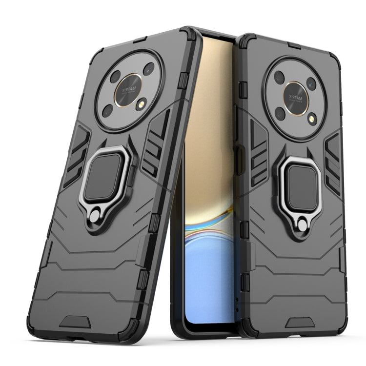 For Honor X30 5G Shockproof PC + TPU Phone Case with Magnetic Ring Holder
