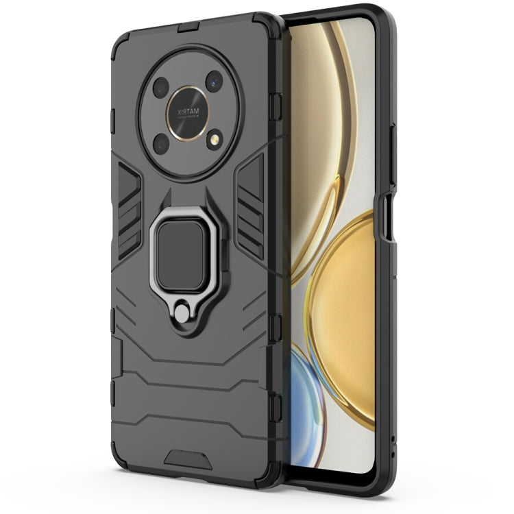 For Honor X30 5G Shockproof PC + TPU Phone Case with Magnetic Ring Holder