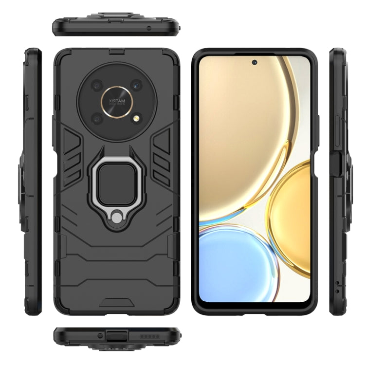 For Honor X30 5G Shockproof PC + TPU Phone Case with Magnetic Ring Holder