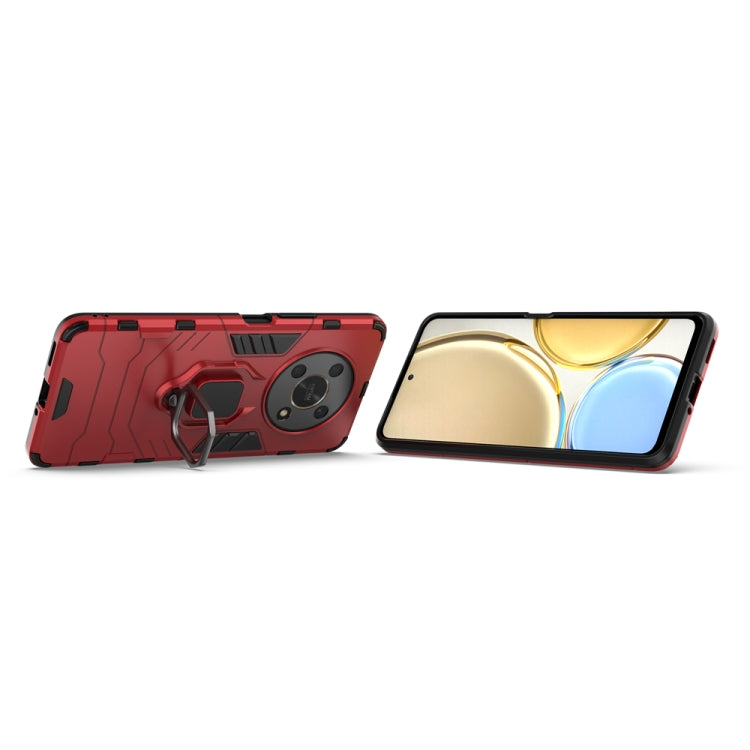 For Honor X30 5G Shockproof PC + TPU Phone Case with Magnetic Ring Holder