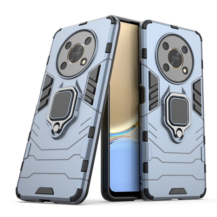 For Honor X30 5G Shockproof PC + TPU Phone Case with Magnetic Ring Holder