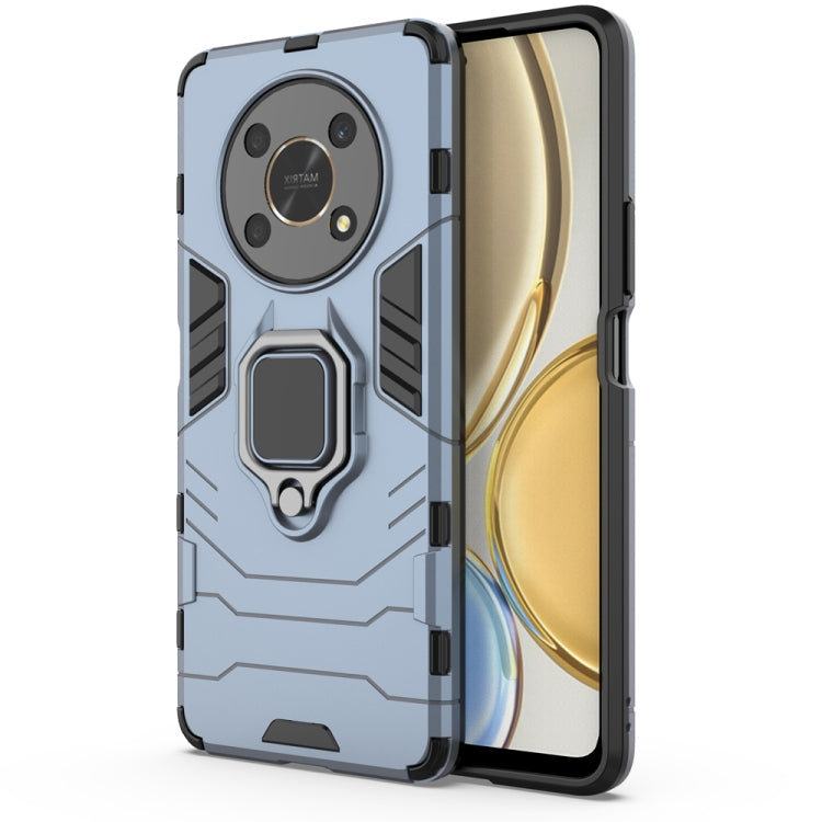 For Honor X30 5G Shockproof PC + TPU Phone Case with Magnetic Ring Holder
