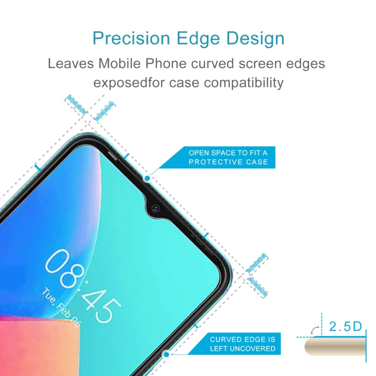 10 PCS 0.26mm 9H 2.5D Tempered Glass Film For Tecno Spark Go 2022