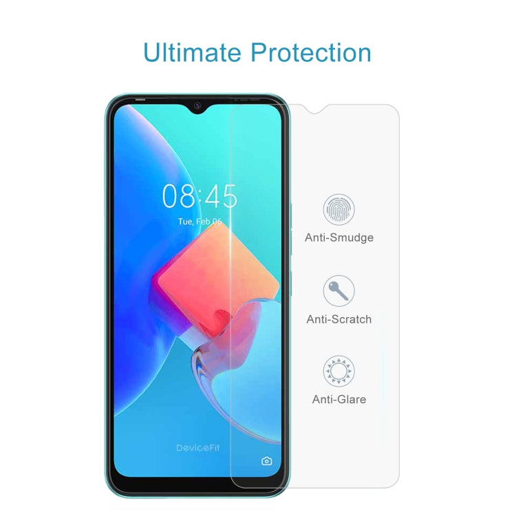 10 PCS 0.26mm 9H 2.5D Tempered Glass Film For Tecno Spark Go 2022
