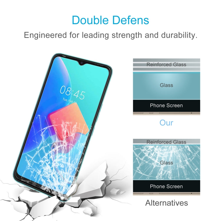 10 PCS 0.26mm 9H 2.5D Tempered Glass Film For Tecno Spark Go 2022