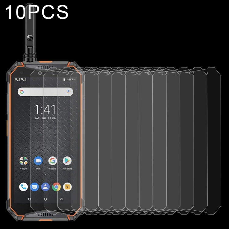 10 PCS 0.26mm 9H 2.5D Tempered Glass Film For Ulefone Armor 3WT