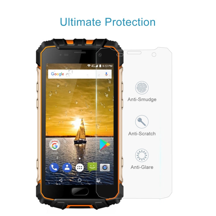 10 PCS 0.26mm 9H 2.5D Tempered Glass Film For Ulefone Armor 2S